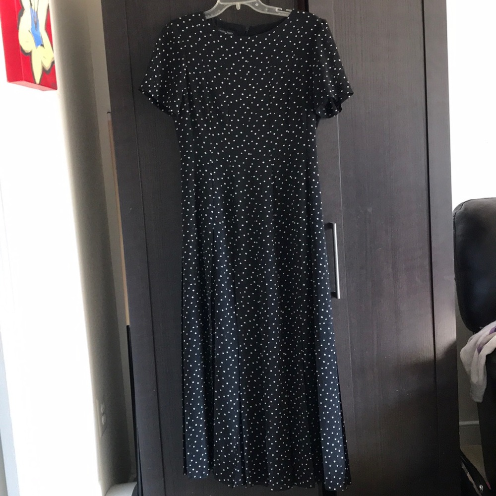 Long black dress